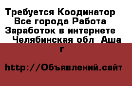 Требуется Коодинатор - Все города Работа » Заработок в интернете   . Челябинская обл.,Аша г.